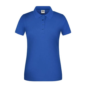 Polo Ladies Bio Workwear royal / XS - personalizzabile con logo