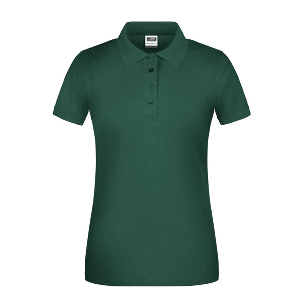 Polo Ladies Bio Workwear verde / XS - personalizzabile con logo
