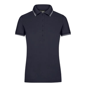Polo Ladies blu / S - personalizzabile con logo
