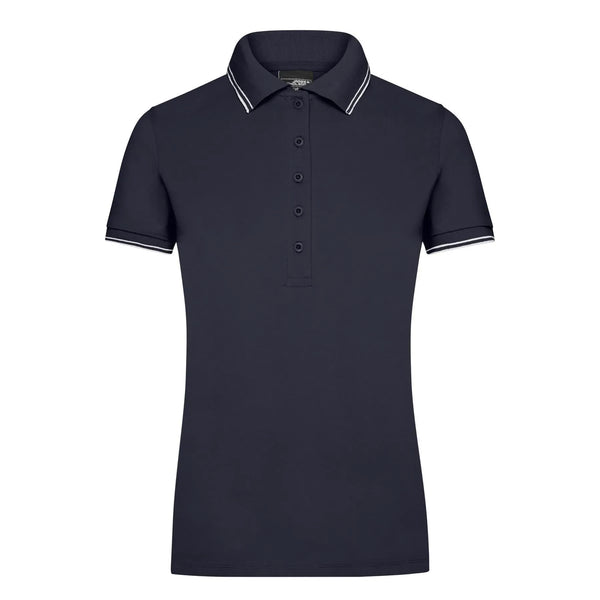 Polo Ladies blu / S - personalizzabile con logo