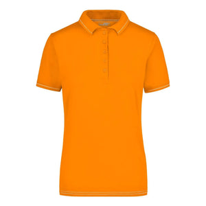 Polo Ladies Elastic arancione / S - personalizzabile con logo