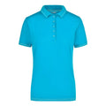 Polo Ladies Elastic azzurro / S - personalizzabile con logo