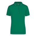 Polo Ladies Elastic verde / S - personalizzabile con logo