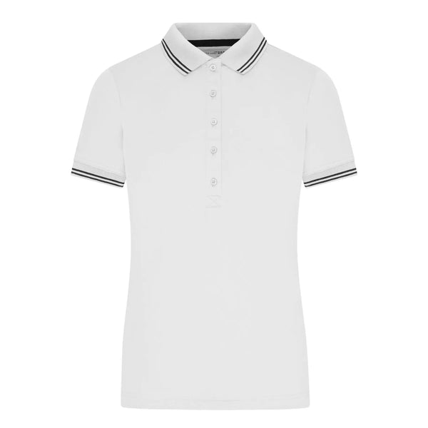 Polo Ladies Functional bianco / XS - personalizzabile con logo