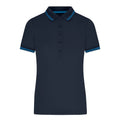 Polo Ladies Functional navy/bright-blue / XS - personalizzabile con logo