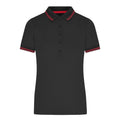 Polo Ladies Functional nero / XS - personalizzabile con logo