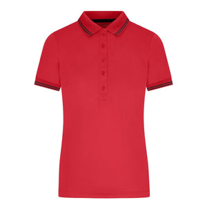 Polo Ladies Functional rosso / XS - personalizzabile con logo