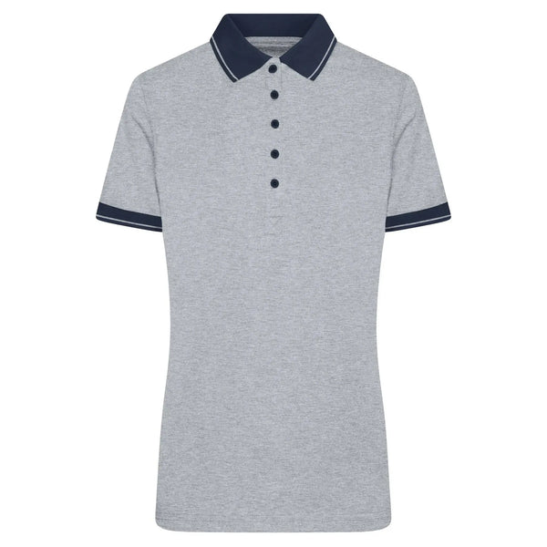 Polo Ladies Heather grigio / S - personalizzabile con logo