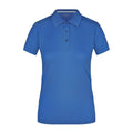 Polo Ladies High Performance azzurro / S - personalizzabile con logo