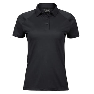 Polo Ladies Luxury Sport nero / S - personalizzabile con logo