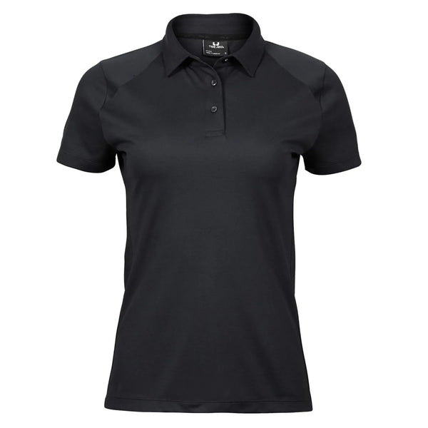 Polo Ladies Luxury Sport nero / S - personalizzabile con logo