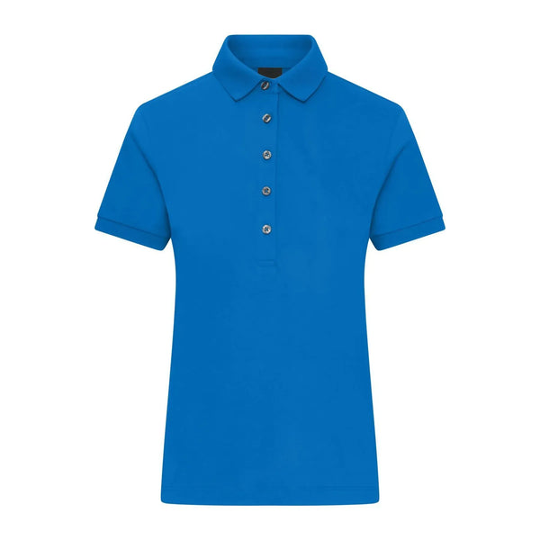Polo Ladies Mercerised azzurro / XS - personalizzabile con logo