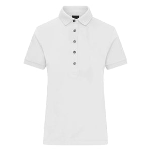 Polo Ladies Mercerised bianco / XS - personalizzabile con logo