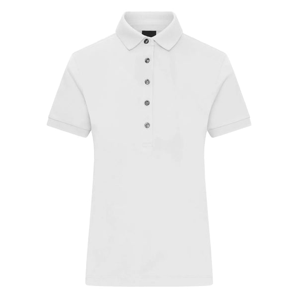 Polo Ladies Mercerised bianco / XS - personalizzabile con logo