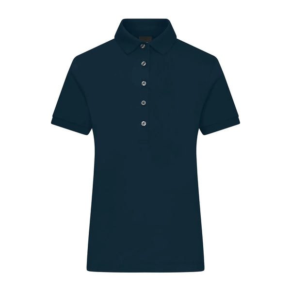 Polo Ladies Mercerised blu / XS - personalizzabile con logo