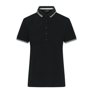 Polo Ladies nero / XS - personalizzabile con logo