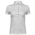 Polo Ladies Pima Cotton bianco / S - personalizzabile con logo