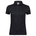 Polo Ladies Pima Cotton nero / S - personalizzabile con logo