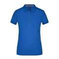 Polo Ladies Pima royal / S - personalizzabile con logo