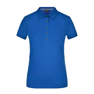 Polo Ladies Pima royal / S - personalizzabile con logo