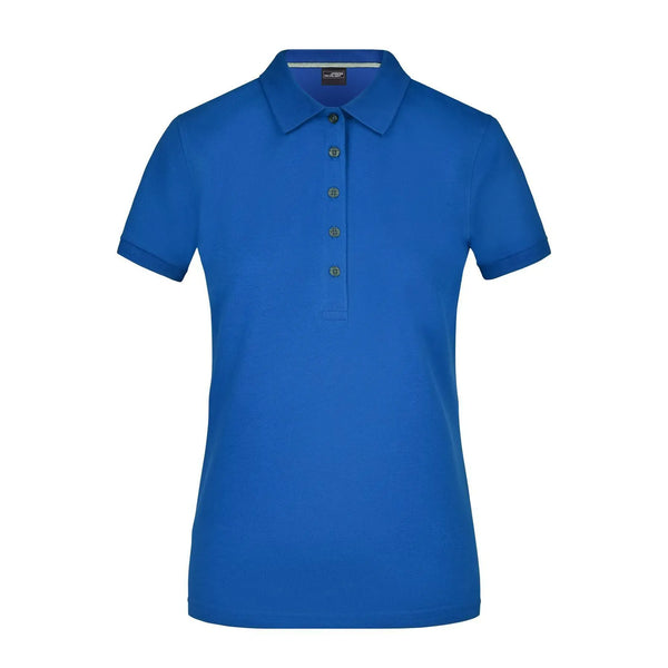 Polo Ladies Pima royal / S - personalizzabile con logo