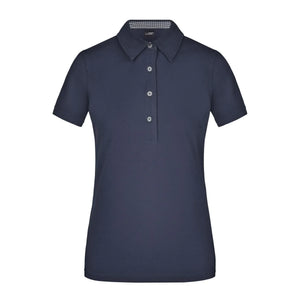 Polo Ladies Plain blu / S - personalizzabile con logo