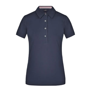 Polo Ladies Plain navy/red-navy-white / S - personalizzabile con logo