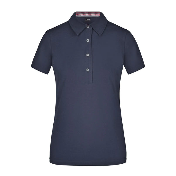 Polo Ladies Plain navy/red-navy-white / S - personalizzabile con logo