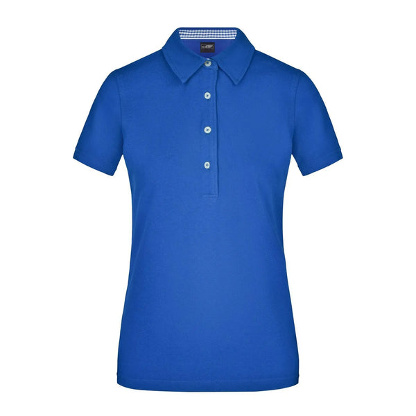Polo Ladies Plain royal / S - personalizzabile con logo