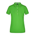 Polo Ladies Plain verde / S - personalizzabile con logo