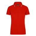 Polo Ladies rosso / S - personalizzabile con logo