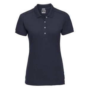 Polo Ladies Stretch blu / XS - personalizzabile con logo