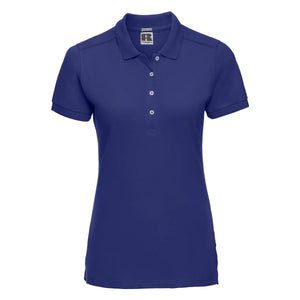 Polo Ladies Stretch royal / XS - personalizzabile con logo
