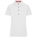 Polo Ladies Traditional bianco / S - personalizzabile con logo