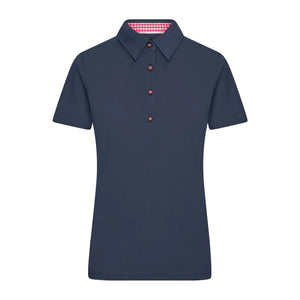 Polo Ladies Traditional blu / S - personalizzabile con logo