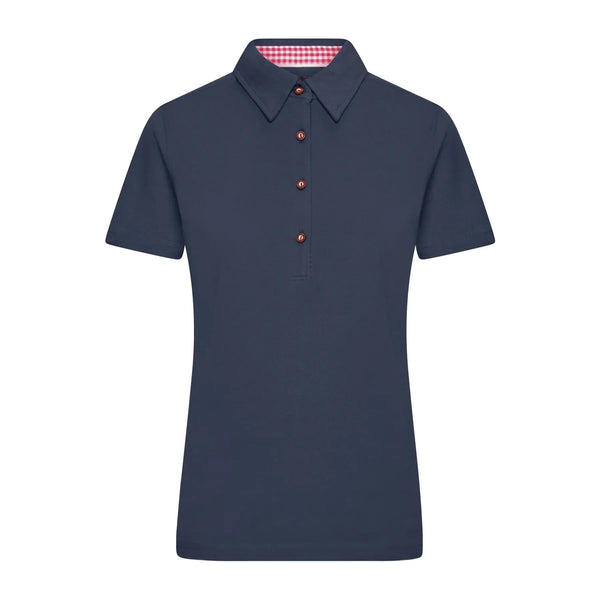 Polo Ladies Traditional blu / S - personalizzabile con logo