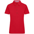 Polo Ladies Traditional rosso / S - personalizzabile con logo