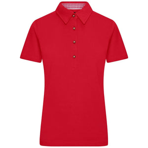 Polo Ladies Traditional rosso / S - personalizzabile con logo