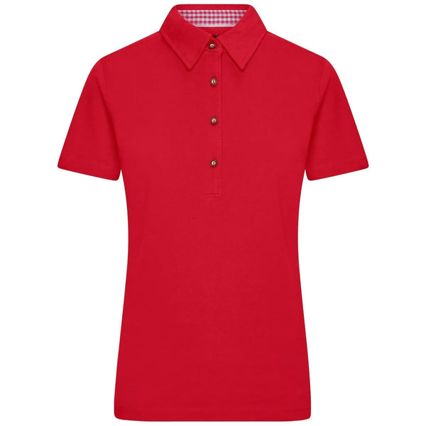 Polo Ladies Traditional rosso / S - personalizzabile con logo