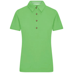 Polo Ladies Traditional verde / S - personalizzabile con logo