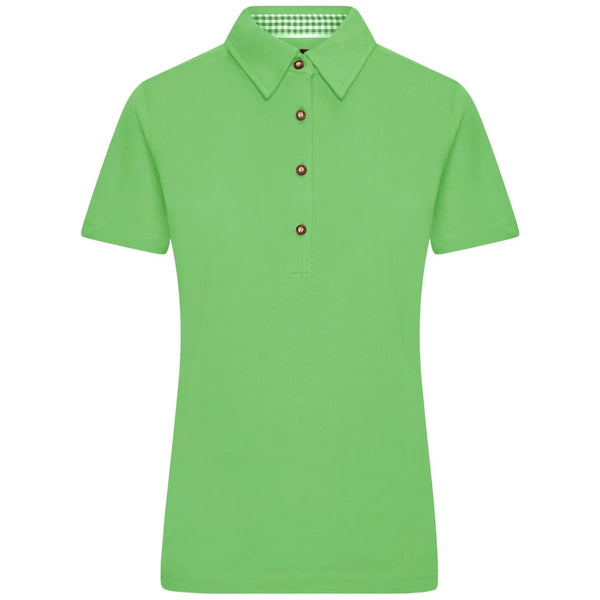 Polo Ladies Traditional verde / S - personalizzabile con logo