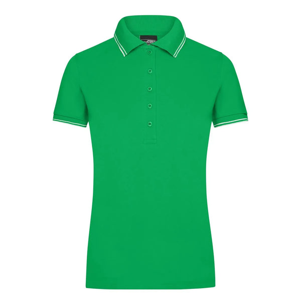 Polo Ladies verde / S - personalizzabile con logo