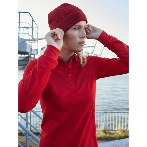 Polo Ladies Workwear-maniche lunghe - personalizzabile con logo