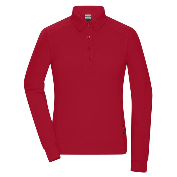 Polo Ladies Workwear-maniche lunghe - personalizzabile con logo
