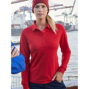 Polo Ladies Workwear-maniche lunghe - personalizzabile con logo