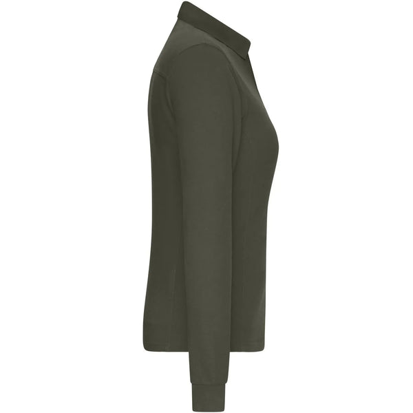 Polo Ladies Workwear-maniche lunghe - personalizzabile con logo