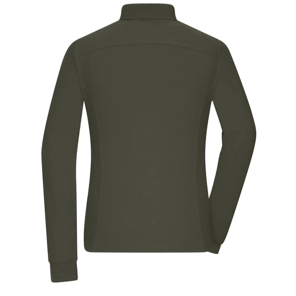 Polo Ladies Workwear-maniche lunghe - personalizzabile con logo