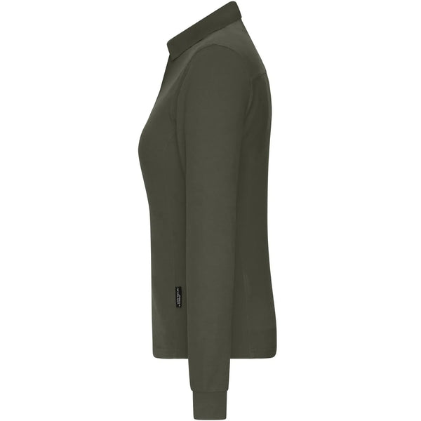 Polo Ladies Workwear-maniche lunghe - personalizzabile con logo