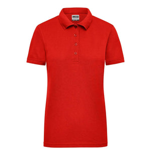 Polo Ladies Workwear rosso / XS - personalizzabile con logo