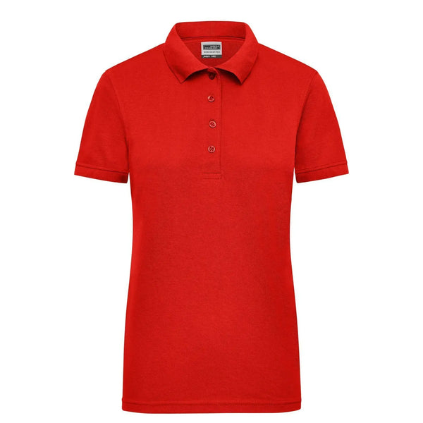 Polo Ladies Workwear rosso / XS - personalizzabile con logo